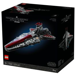 LEGO Star Wars Crucero de Ataque Clase Venator de la República 75367 5374 Piezas