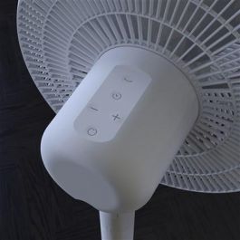 Duux Ventilador de Pie Silencioso Essence Blanco, 7 Velocidades, Oscilación Horizontal y Vertical, Temporizador, 13 dB Duux Ventilador de Pie Silencioso Essence Blanco, 7 Velocidades, Oscilación Horizontal y Vertical, Temporizador, 13 dB
