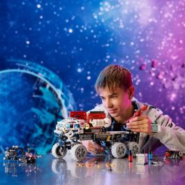 LEGO Technic 42180 Mars Manned Exploration Rover, Vehículo Espacial Tripulado, Juguete de Construcción Inspirado en la Exploración de Marte
