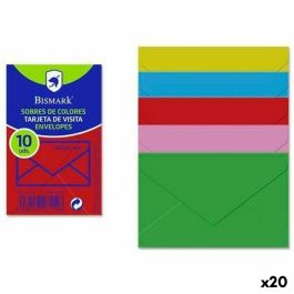 Sobres Bismark Papel Multicolor 7,6 x 12 cm (20 Unidades) Precio: 14.95000012. SKU: B1836XGJAZ