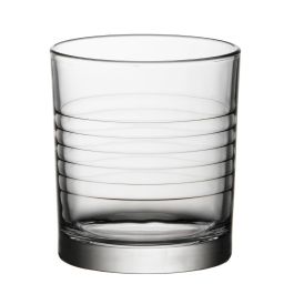 Bormioli Rocco Arena Set 6 Vasos Bajos de Vidrio Transparente con Relieve 24 cL Fabricados en Italia Precio: 3.50000002. SKU: S2706154
