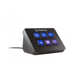 Elgato Stream Deck Mini 10GAI9901 Teclado USB Negro con 6 Teclas Programables para Juego