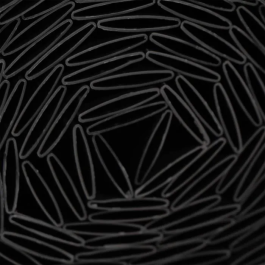 Nature NAT8711338532355 Pantalla de caña de PVC de doble cara - Opaca 4/5 - Antracita - 1 x 3 m - 1600 g/m² - Anti-UV