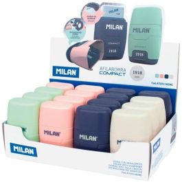 Milan Afilaborra Compact Serie 1918 C-Surtidos Caja Expositora 16 Ud con Goma de Borrar y Deposito Precio: 32.79000054. SKU: B1D3XXH6K6