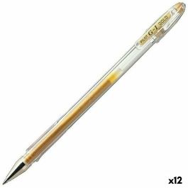 Bolígrafo Roller Pilot G-1 Dorado 0,4 mm (12 Unidades) Precio: 17.89000004. SKU: S8422339