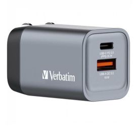 Cargador de Pared Verbatim 32200 35 W Gris Negro/Gris (1 unidad) Precio: 16.59000024. SKU: B17E3X47ZB