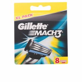 Gillette MACH 3 Recambios de Cuchillas de Afeitar para Hombre, 8 Unidades – Tecnología Avanzada para Afeitado Suave sin Irritación Precio: 14.58999971. SKU: B18H88HZJY