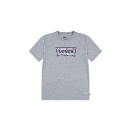 Camiseta de Manga Corta Infantil Levi's Lvb On The Road Batwing Gris claro XL Precio: 27.8179. SKU: B1K6CK363V
