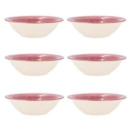 Bol Quid Vita Rosa Cerámica 6 Unidades (18 cm) Precio: 21.78999944. SKU: S2701954