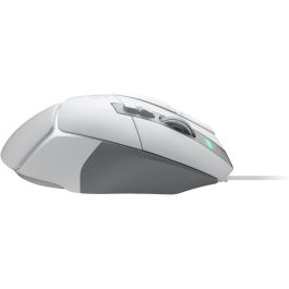 Logitech LOG5099206096325 G502 X Ratón Gaming con Cable, Botones Híbridos Lightforce, Sensor Hero 25K, Blanco