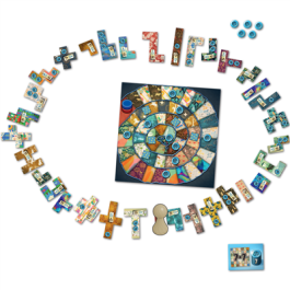 Lookout Games LOG007502ES Juego de Mesa Patchwork para 2 Jugadores de Estrategia y Planificación Espacial