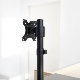 TooQ Soporte de Mesa para Monitor DB1131TN-B Giratorio Inclinable 17'-32' hasta 8kg Negro