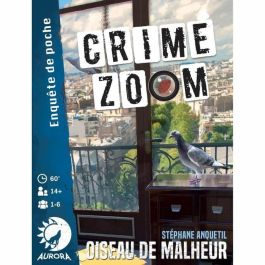 Asmodee ABY9782491629014 Crime Zoom: Bird of Misfortune - Juego de investigación, +14 años, 30-60 minutos