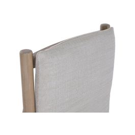 Silla Romantico DKD Home Decor Beige Natural 63 x 84 x 48 cm (2 Unidades)
