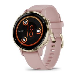 Garmin Venu 3S Dust Rose/Soft Gold Reloj Inteligente AMOLED Táctil GPS 1.2" 8GB 5 ATM Unisex