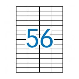 Apli Etiquetas Adhesivas 52,5x21,2 mm Inkjet-Láser C-Rectos 56 X 100H Blanco Precio: 17.89000004. SKU: S8400836