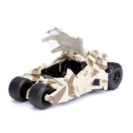 Coche metal batmóvil camuflaje 2008 el caballero oscuro incluye figura de batman de metal 7 cm escala 1:24 Coche metal batmóvil camuflaje 2008 el caballero oscuro incluye figura de batman de metal 7 cm escala 1:24