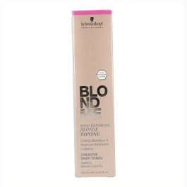 Schwarzkopf BLONDME blonde toning #deep chestnut - Tinte de pelo en tono marrón neutro, tecnología Bond Enforcing Hydrolock, 60 ml Precio: 4.58999948. SKU: SBL-2561397