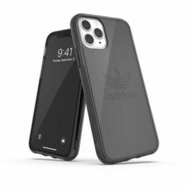 CARCASA ADIDAS ORIGINAL PROTECTIVE CLEAR CASE BIG LOGO BLACK COMPATIBLE CON IPHONE 11 PRO