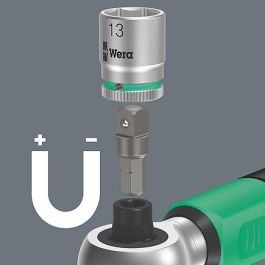 Wera 05075832001 Safe-Torque A 2 Set: Llave Dinamométrica de Clic Mecánica 1/4" 2-12Nm, Juego de 23 Piezas