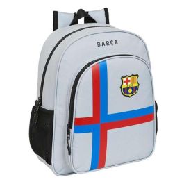 Mochila Escolar F.C. Barcelona Gris 32 x 38 x 12 cm Mochila Escolar F.C. Barcelona Gris 32 x 38 x 12 cm