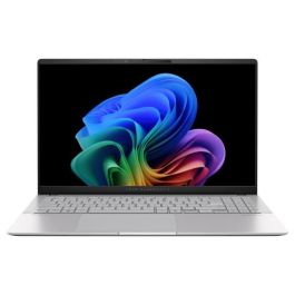 ASUS Vivobook S 15 OLED S5507QA-MA001W - Portátil 15.6" 3K 120Hz, Snapdragon X1E-78-100, 32GB RAM, 1TB SSD, Windows 11 Home, Plata