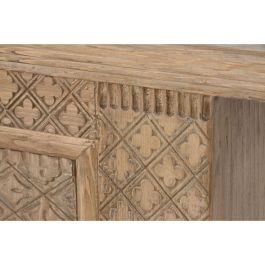 DKD Home Decor bs1c25 Mueble TV para Salón de Diseño Minimalista, Olmo Macizo Natural, 4 Puertas Talladas, 180x44x60 cm DKD Home Decor bs1c25 Mueble TV para Salón de Diseño Minimalista, Olmo Macizo Natural, 4 Puertas Talladas, 180x44x60 cm