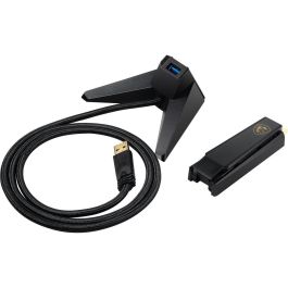 Adaptador de Red MSI AXE5400 Negro