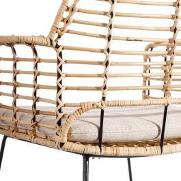 Silla Natural-Negro 65 X 55 X 86 cm