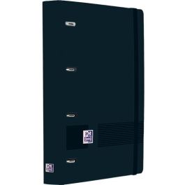 Oxford Live&Go Carpeta Anillas 4x35 A4+ con Recambio Polyfoam Negro Cierre Goma Elástica con Pizarra Extraíble y Bolsa Portadocumentos Precio: 14.49999991. SKU: B1A5TGCRK2