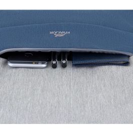 RIVACASE 7567 Mochila Riva Prater para portátil 17.3" gris/azul oscuro