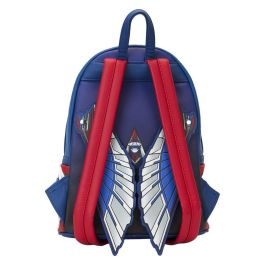 Loungefly Mochila Capitán América Brave New World Marvel Piel Vegana 22,86cm