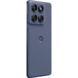 Motorola edge 60 fusion 5G Smartphone Android 15, P-OLED 6.67" Super HD 120Hz, Cámara 50MP Sony LYTIA OIS, 8GB RAM 256GB, Batería 5200mAh TurboPower 68W, Gris IP68