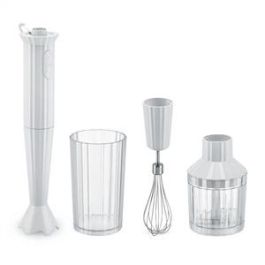 Alessi MDL10S W Batidora de Mano Plissé + Accesorios Blanca Precio: 108.49999941. SKU: B1737YA57J