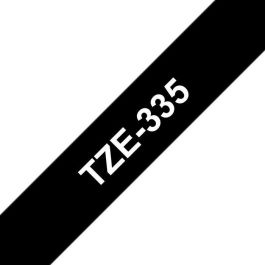 Brother 12 mm white on black tape, 8m Precio: 21.88999989. SKU: B1AQNGQCSH