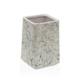 Portacepillos de Dientes Versa Gris Cerámica Plástico 7 x 10 x 7 cm Precio: 4.79000038. SKU: B19396SEK3