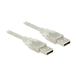DeLOCK Cable USB 2.0 Tipo A a Tipo A, 1.5 m, Transparente, 480 Mbps, Referencia 83888 Precio: 16.50000044. SKU: B1DM7GMGAN