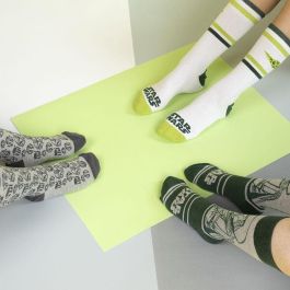 CERDÁ Set 3 Calcetines Mandalorian Star Wars Algodón Tallas 36-41