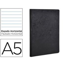 Libreta Age-Bag Tapa Cartulina Lomo Cosido Rayado Horizontal 96 Hojas Color Negro 148x210 mm Precio: 4.88999962. SKU: B16LDHAS97