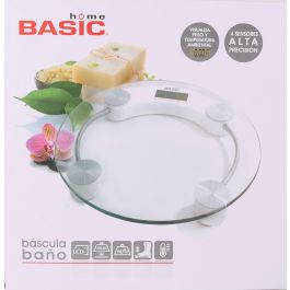 Basic Home Báscula Baño Digital 150 kg Roja (6 Unidades)