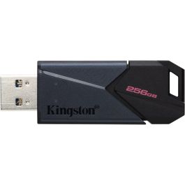 Kingston DataTraveler Exodia Onyx USB 3.2 Gen 1 256GB Negro con Tapa para Windows, macOS y Linux