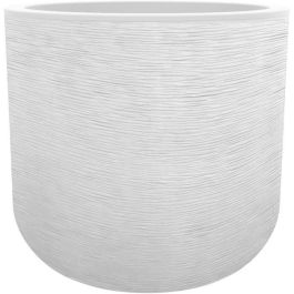 EDA PLASTIQUE - Maceta redonda 50 cm Graphit'Up - 67 L - Blanco cal Precio: 48.50000045. SKU: B12VL8SZ3B