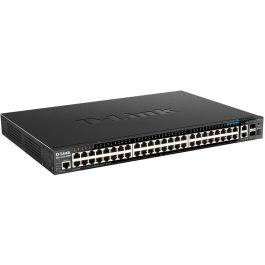 D-Link DGS-1520-52MP Switch Gestionado L3, 44 Puertos Gigabit Ethernet, 4 Puertos 2.5G, 2 Puertos 10G, 2 Ranuras SFP+, Soporte PoE+, Apilable, Negro Precio: 2001.88999945. SKU: B1BNEWF9SV