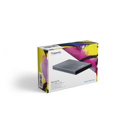 TooQ TQE-2527G Caja Externa USB 3.1 Gen 1 para Disco Duro HDD/SSD 2.5" SATA I/II/III hasta 4TB Aluminio Gris Compatible Windows Mac Linux TooQ TQE-2527G Caja Externa USB 3.1 Gen 1 para Disco Duro HDD/SSD 2.5" SATA I/II/III hasta 4TB Aluminio Gris Compatible Windows Mac Linux