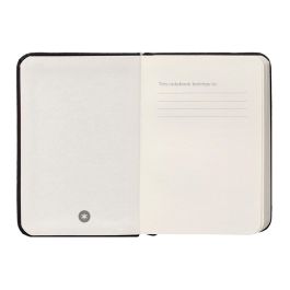 Cuaderno Con Gomilla Antartik Notes Tapa Dura A7 Hojas Lisas Negro 80 Hojas 80 gr Fsc