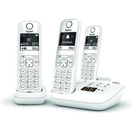 Gigaset AS690 A Trio Teléfono Fijo Inalámbrico (3 Terminales) Blanco Precio: 112.50000047. SKU: B15TQ969SL