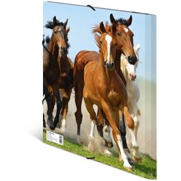 HERMA Carpeta A4 Caballos Polipropileno