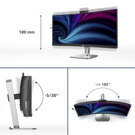 Philips 34B2U6603CH Monitor de 34" (86.4cm) 21:9 HDMI+DP+USB-C Gris para Oficina