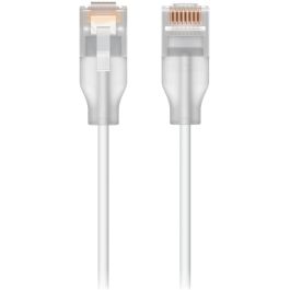 Ubiquiti UniFi Etherlighting Cable Patch Nano-fino 0.15m 2.5mm Blanco con Bota Transparente para Switches Pro Max