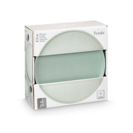 Plato Llano 26 Cm Liso Verde Vessia (12 Unidades) Plato Llano 26 Cm Liso Verde Vessia (12 Unidades)